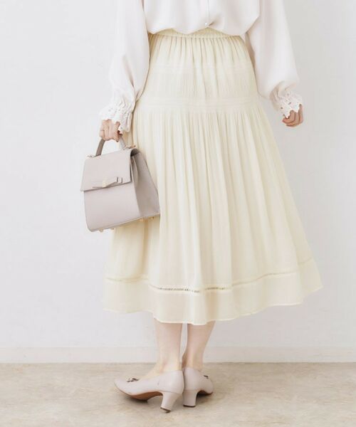 Couture Brooch / クチュールブローチ ロング・マキシ丈スカート | マジョリカプリーツスカート | 詳細10