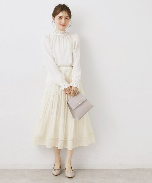 Couture Brooch / クチュールブローチ ロング・マキシ丈スカート | マジョリカプリーツスカート | 詳細12