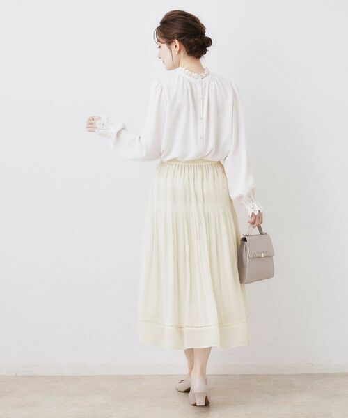 Couture Brooch / クチュールブローチ ロング・マキシ丈スカート | マジョリカプリーツスカート | 詳細13