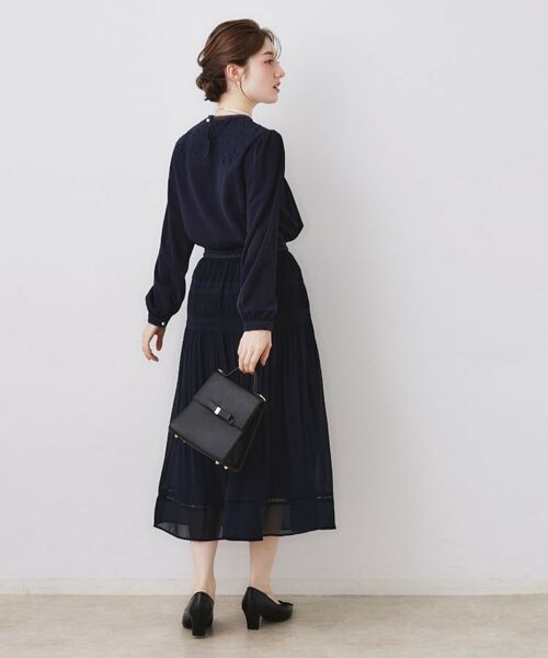 Couture Brooch / クチュールブローチ ロング・マキシ丈スカート | マジョリカプリーツスカート | 詳細20