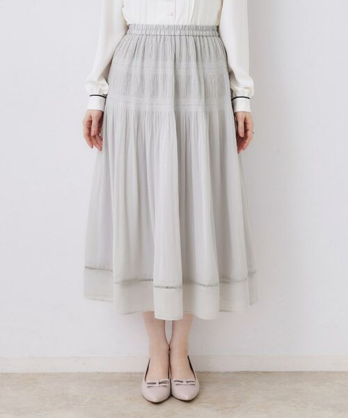 Couture Brooch / クチュールブローチ ロング・マキシ丈スカート | マジョリカプリーツスカート | 詳細22