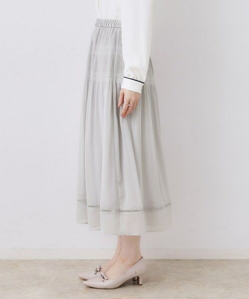 Couture Brooch / クチュールブローチ ロング・マキシ丈スカート | マジョリカプリーツスカート | 詳細23