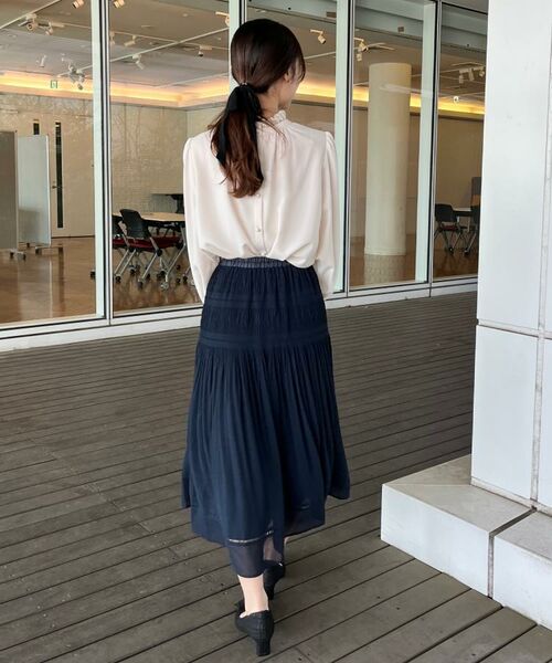 Couture Brooch / クチュールブローチ ロング・マキシ丈スカート | 【ハレの日・通勤】マジョリカプリーツスカート | 詳細29