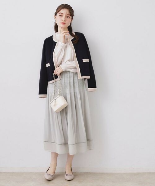 Couture Brooch / クチュールブローチ ロング・マキシ丈スカート | マジョリカプリーツスカート | 詳細6