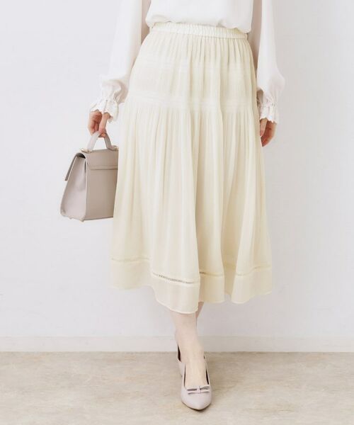 Couture Brooch / クチュールブローチ ロング・マキシ丈スカート | マジョリカプリーツスカート | 詳細8