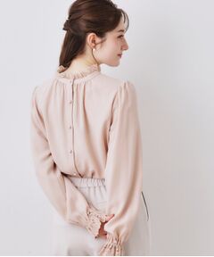 Couture Brooch / クチュールブローチ シャツ・ブラウス | 前後2WAYエンブロレースブラウス