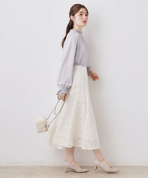 Couture Brooch / クチュールブローチ シャツ・ブラウス | 前後2WAYエンブロレースブラウス | 詳細18