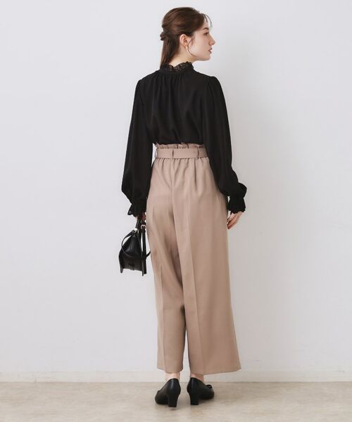 Couture Brooch / クチュールブローチ シャツ・ブラウス | 前後2WAYエンブロレースブラウス | 詳細26