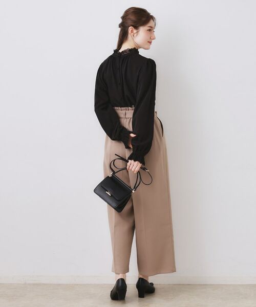 Couture Brooch / クチュールブローチ シャツ・ブラウス | 前後2WAYエンブロレースブラウス | 詳細28