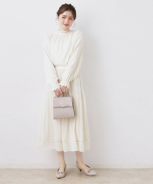 Couture Brooch / クチュールブローチ シャツ・ブラウス | 前後2WAYエンブロレースブラウス | 詳細7