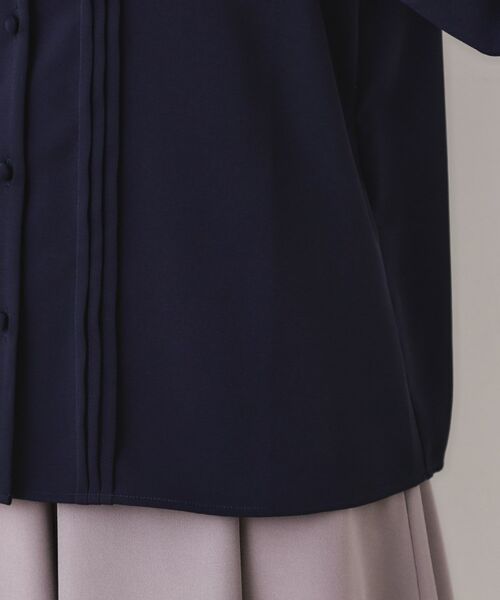 Couture Brooch / クチュールブローチ シャツ・ブラウス | 配色タックタイブラウス | 詳細28