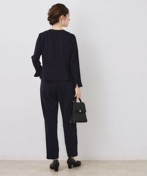 Couture Brooch / クチュールブローチ シャツ・ブラウス | リボンデザイン羽織りペプラムブラウス | 詳細12