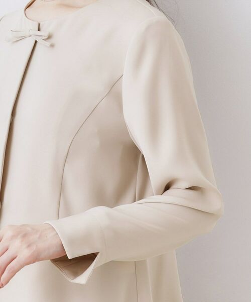 Couture Brooch / クチュールブローチ シャツ・ブラウス | リボンデザイン羽織りペプラムブラウス | 詳細19