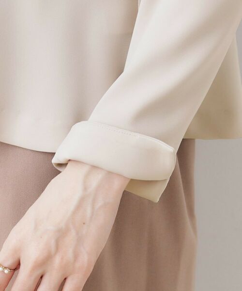 Couture Brooch / クチュールブローチ シャツ・ブラウス | リボンデザイン羽織りペプラムブラウス | 詳細20