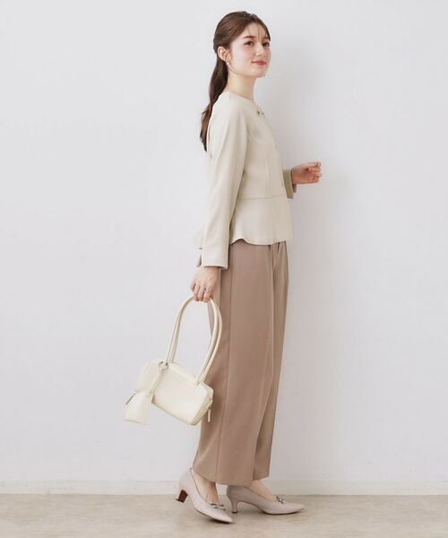 Couture Brooch / クチュールブローチ シャツ・ブラウス | リボンデザイン羽織りペプラムブラウス | 詳細6