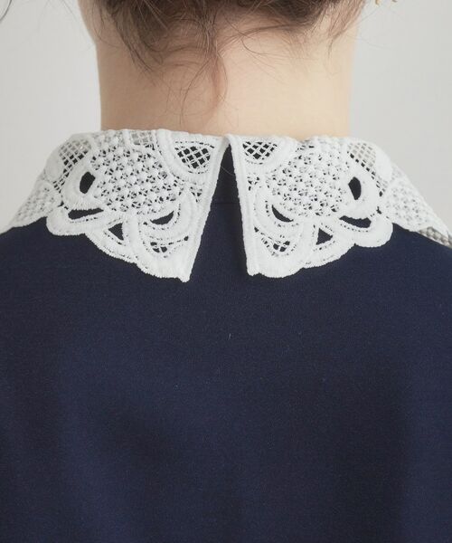 Couture Brooch / クチュールブローチ シャツ・ブラウス | レース衿ジョーゼットブラウス | 詳細19