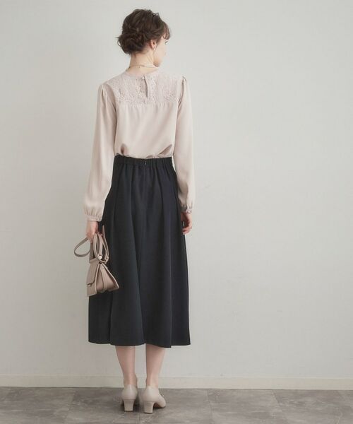 Couture Brooch / クチュールブローチ シャツ・ブラウス | レースドッキングブラウス | 詳細13