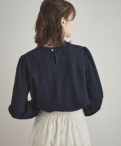 Couture Brooch / クチュールブローチ シャツ・ブラウス | レースドッキングブラウス | 詳細17