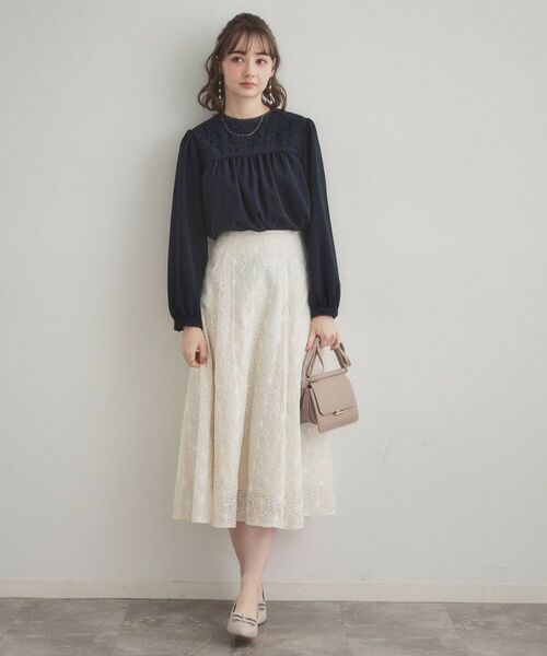 Couture Brooch / クチュールブローチ シャツ・ブラウス | レースドッキングブラウス | 詳細19