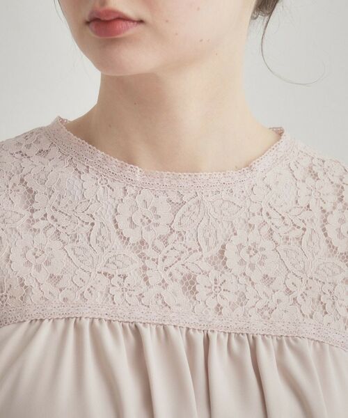 Couture Brooch / クチュールブローチ シャツ・ブラウス | レースドッキングブラウス | 詳細25