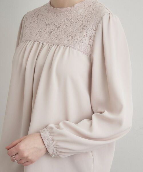 Couture Brooch / クチュールブローチ シャツ・ブラウス | レースドッキングブラウス | 詳細27