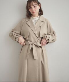 Couture Brooch / クチュールブローチ トレンチコート | 撥水ロングトレンチコート