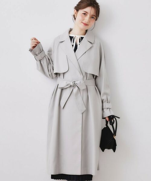 Couture Brooch / クチュールブローチ トレンチコート | 撥水ロングトレンチコート | 詳細10