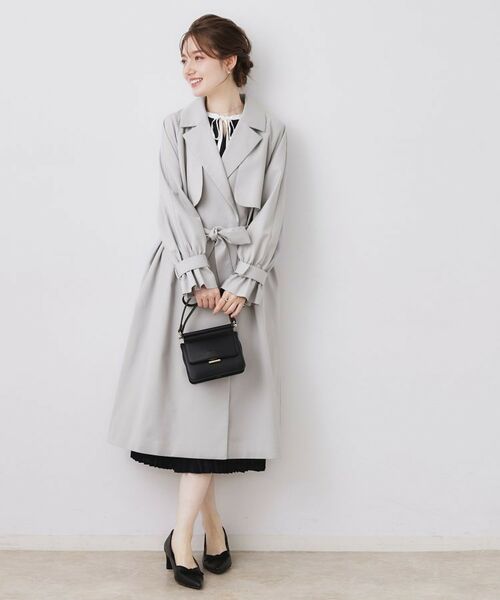 Couture Brooch / クチュールブローチ トレンチコート | 撥水ロングトレンチコート | 詳細15