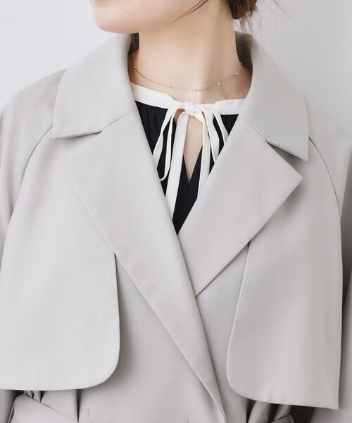 Couture Brooch / クチュールブローチ トレンチコート | 撥水ロングトレンチコート | 詳細22