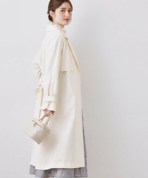 Couture Brooch / クチュールブローチ トレンチコート | 撥水ロングトレンチコート | 詳細4