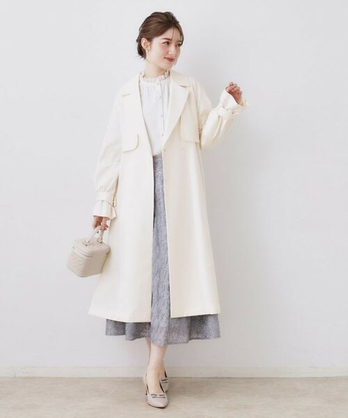 Couture Brooch / クチュールブローチ トレンチコート | 撥水ロングトレンチコート | 詳細6