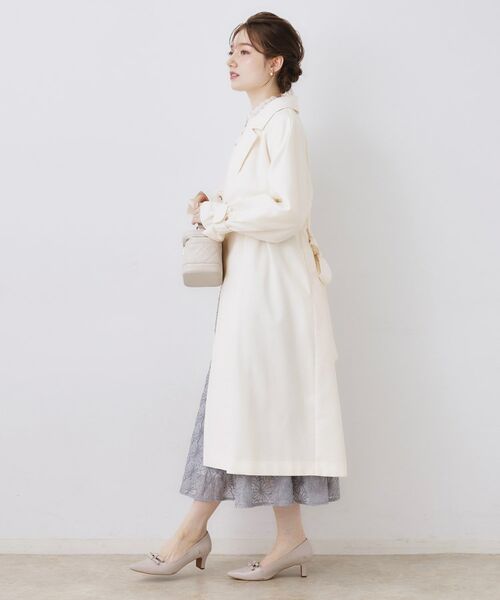 Couture Brooch / クチュールブローチ トレンチコート | 撥水ロングトレンチコート | 詳細7