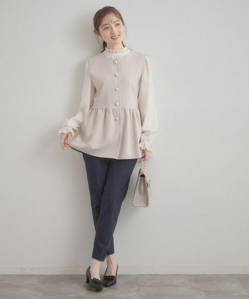 Couture Brooch / クチュールブローチ パンツ | リボンハイパーストレッチパンツ | 詳細11