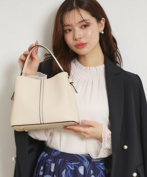 Couture Brooch / クチュールブローチ ショルダーバッグ | 2wayレザー調ハンドバッグ | 詳細1