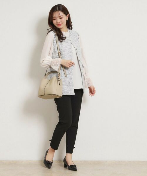 Couture Brooch / クチュールブローチ ショルダーバッグ | 2wayレザー調ハンドバッグ | 詳細6