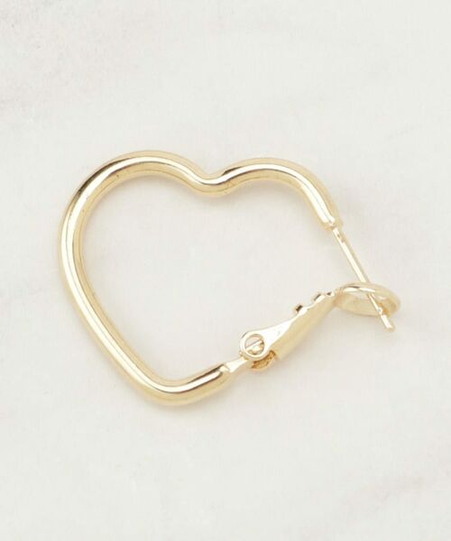 Couture Brooch / クチュールブローチ ピアス・イヤリング | ハートフープピアス | 詳細2