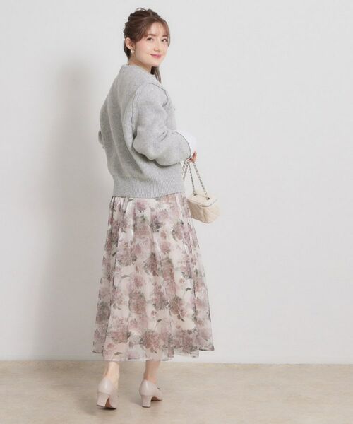 Couture Brooch / クチュールブローチ カーディガン・ボレロ | シャツレイヤード風カーディガン | 詳細13