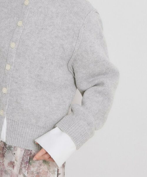 Couture Brooch / クチュールブローチ カーディガン・ボレロ | シャツレイヤード風カーディガン | 詳細26