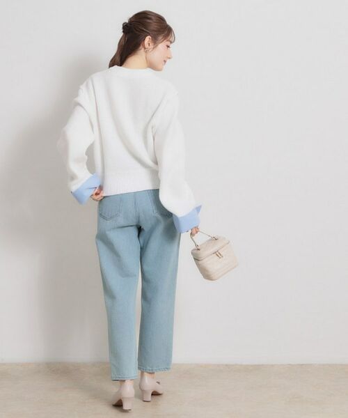 Couture Brooch / クチュールブローチ カーディガン・ボレロ | シャツレイヤード風カーディガン | 詳細6