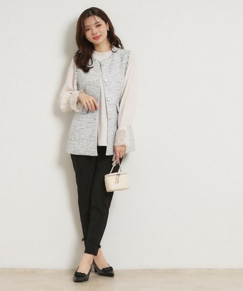 Couture Brooch / クチュールブローチ ベスト | カルゼスラブツイードジレ | 詳細18