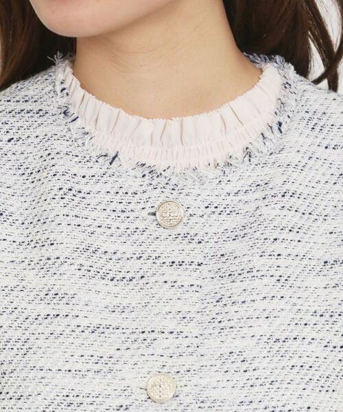 Couture Brooch / クチュールブローチ ベスト | カルゼスラブツイードジレ | 詳細25