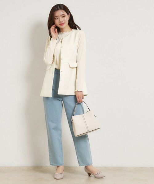 Couture Brooch / クチュールブローチ ベスト | カルゼスラブツイードジレ | 詳細4