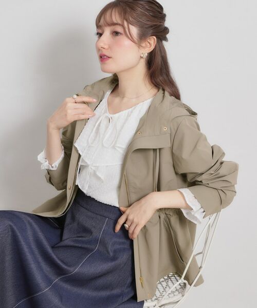 Couture Brooch / クチュールブローチ レザーブルゾン・ジャケット | 愛され撥水マンパ | 詳細9