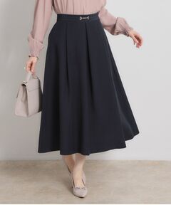 Couture Brooch / クチュールブローチ ロング・マキシ丈スカート | ビットベルトタックスカート