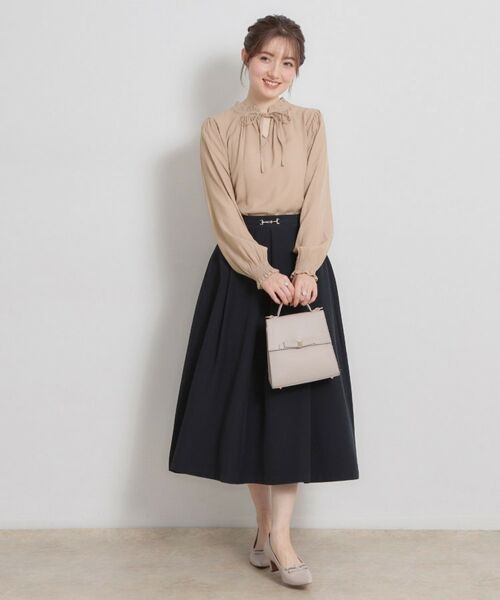 Couture Brooch / クチュールブローチ シャツ・ブラウス | RTピケ前後2WAYリボン開きブラウス | 詳細16