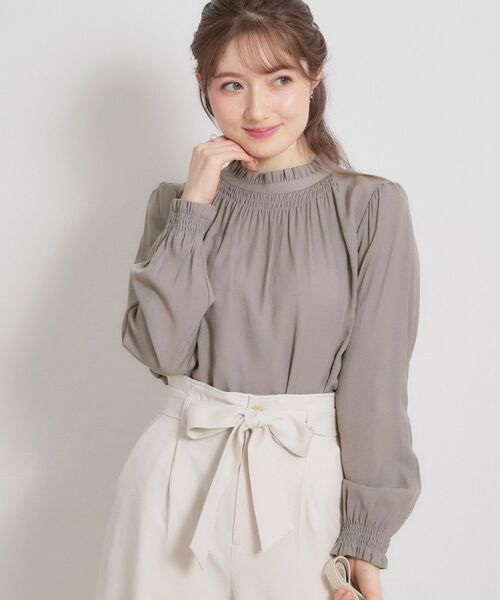 Couture Brooch / クチュールブローチ シャツ・ブラウス | RTピケ前後2WAYリボン開きブラウス | 詳細19