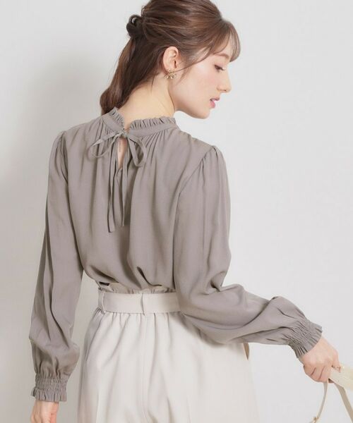 Couture Brooch / クチュールブローチ シャツ・ブラウス | RTピケ前後2WAYリボン開きブラウス | 詳細21