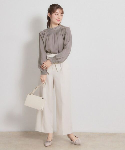 Couture Brooch / クチュールブローチ シャツ・ブラウス | RTピケ前後2WAYリボン開きブラウス | 詳細23