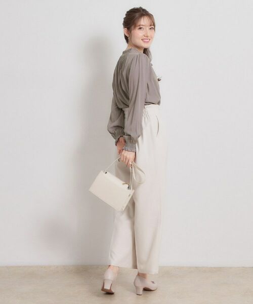 Couture Brooch / クチュールブローチ シャツ・ブラウス | RTピケ前後2WAYリボン開きブラウス | 詳細26