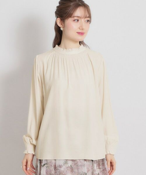 Couture Brooch / クチュールブローチ シャツ・ブラウス | RTピケ前後2WAYリボン開きブラウス | 詳細28